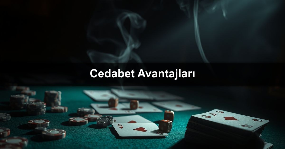 Cedabet Avantajları